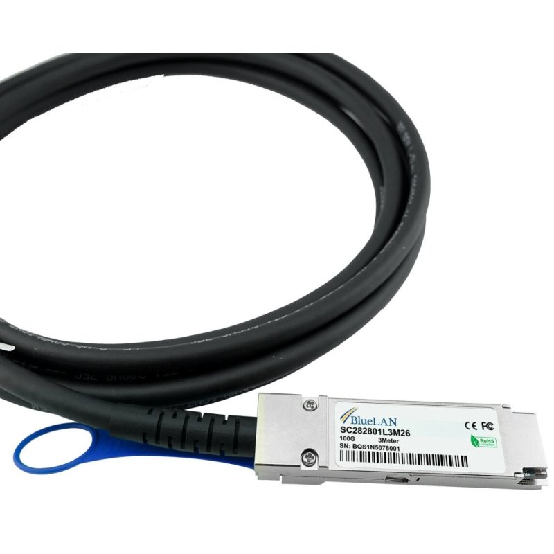ACC761-10000S compatible BlueLAN DAC QSFP28 SC282801L1M30