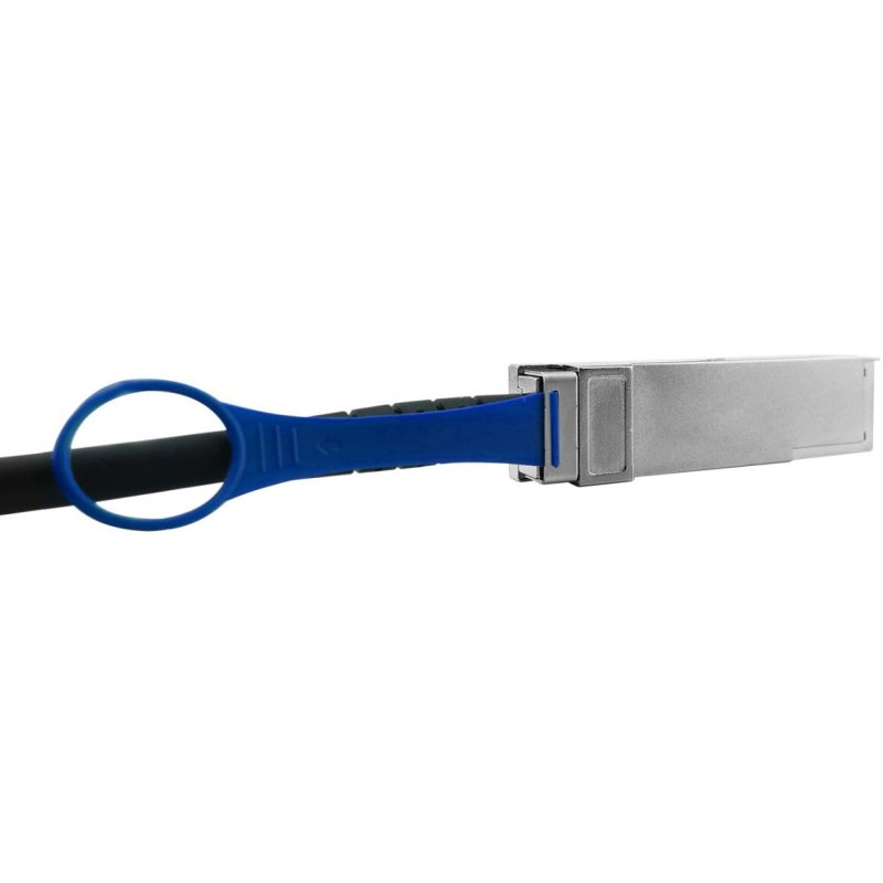 BlueOptics ACC761-10000S-BL câble InfiniBand et à fibres optiques 1 m QSFP28 Corail, Argent