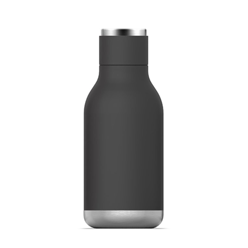 - Urban - Edelstahl Isolierflasche Schwarz