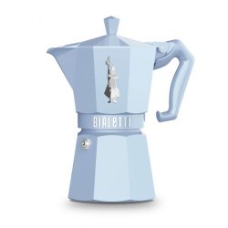 Bialetti Moka Exclusive Cafetière à moka Bleu