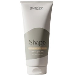 Subrina Professional Shape Matt Cream, Crema modelatoare pentru par cu efect mat, 100ml