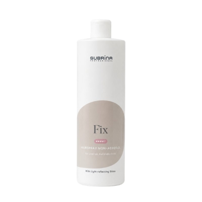 Subrina Professional Fix Hairspray Non-Aerosol, Spray fixativ cu fixare foarte puternica, 1000ml