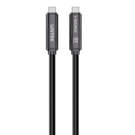 UNITEK C14178ABK01-5M câble USB USB 3.2 Gen 2 (3.1 Gen 2) USB C 10 Gbit/s 60 W Noir