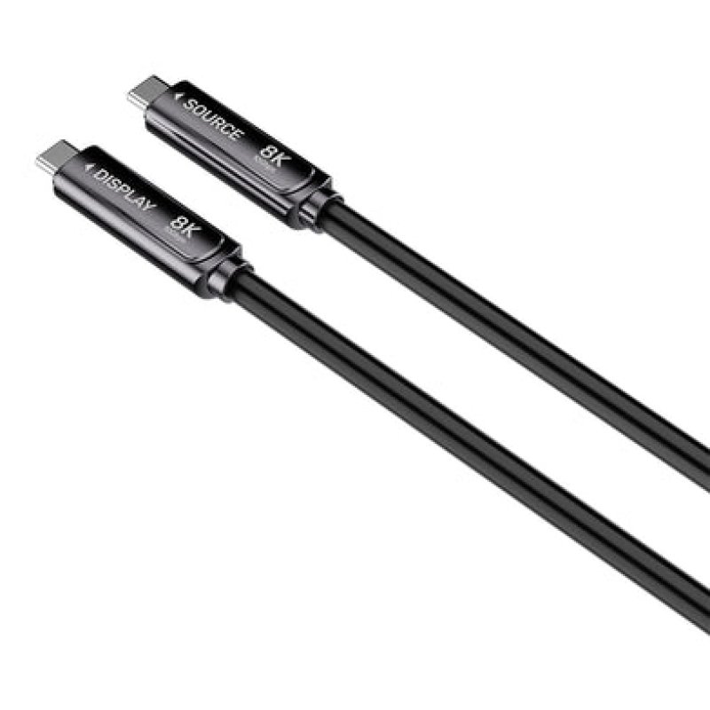 UNITEK OPTIC CABLE USB-C PD60W 8K30HZ 5M BLACK