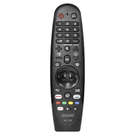 Savio RC-28 remote control IR Wireless TV Press buttons