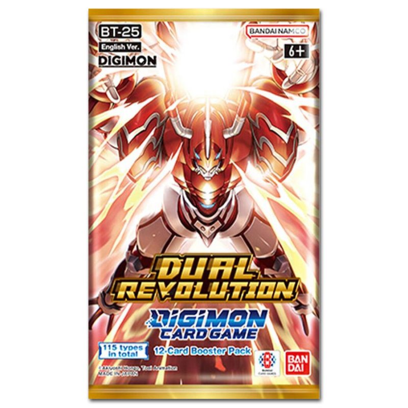 Digimon - CG BT25 Dual Revolution - Booster Pack (DIGI2844)