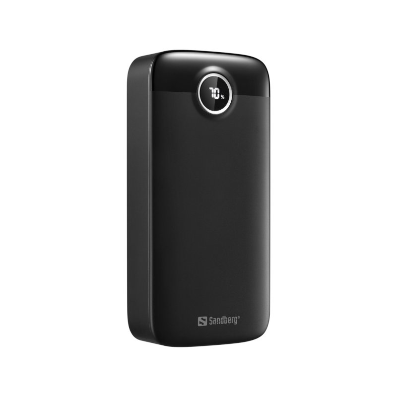 Sandberg 421-49 banque d'alimentation électrique Semi-solide 20000 mAh Noir
