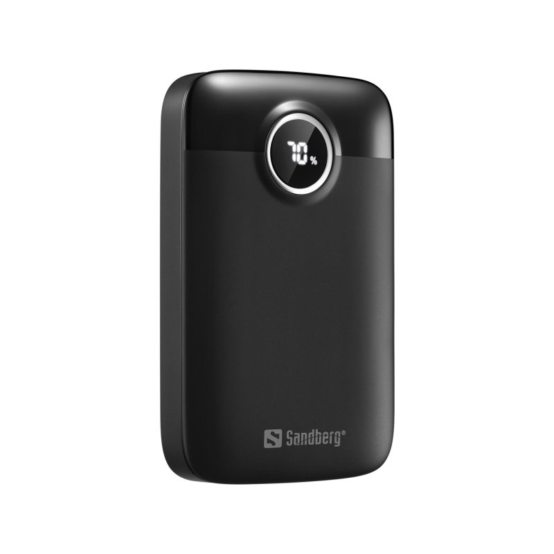 Sandberg 421-47 banque d'alimentation électrique Semi-solide 5000 mAh Noir