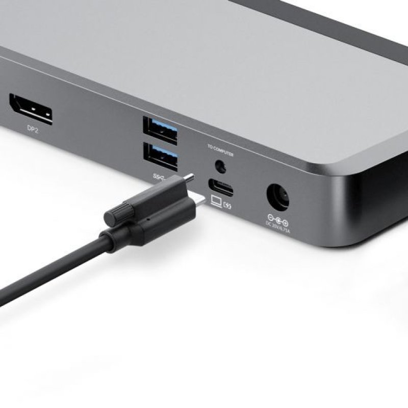 DX2 - Dockingstation - USB-C - 2 x DP