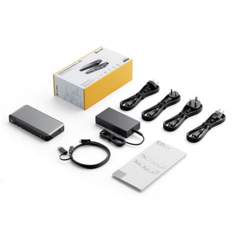 ALOGIC DUPRDX2-100 laptop dock/port replicator Wired USB 3.2 Gen 1 (3.1 Gen 1) Type-C Black, Grey