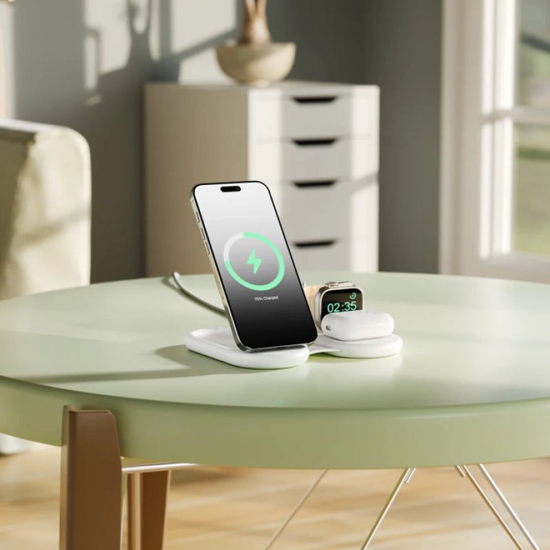 ALOGIC PackAway 3-in-1 Qi2 Fast Wireless Charger