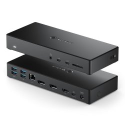 ALOGIC DUCMA3 station d'accueil Avec fil USB 3.2 Gen 1 (3.1 Gen 1) Type-C Noir