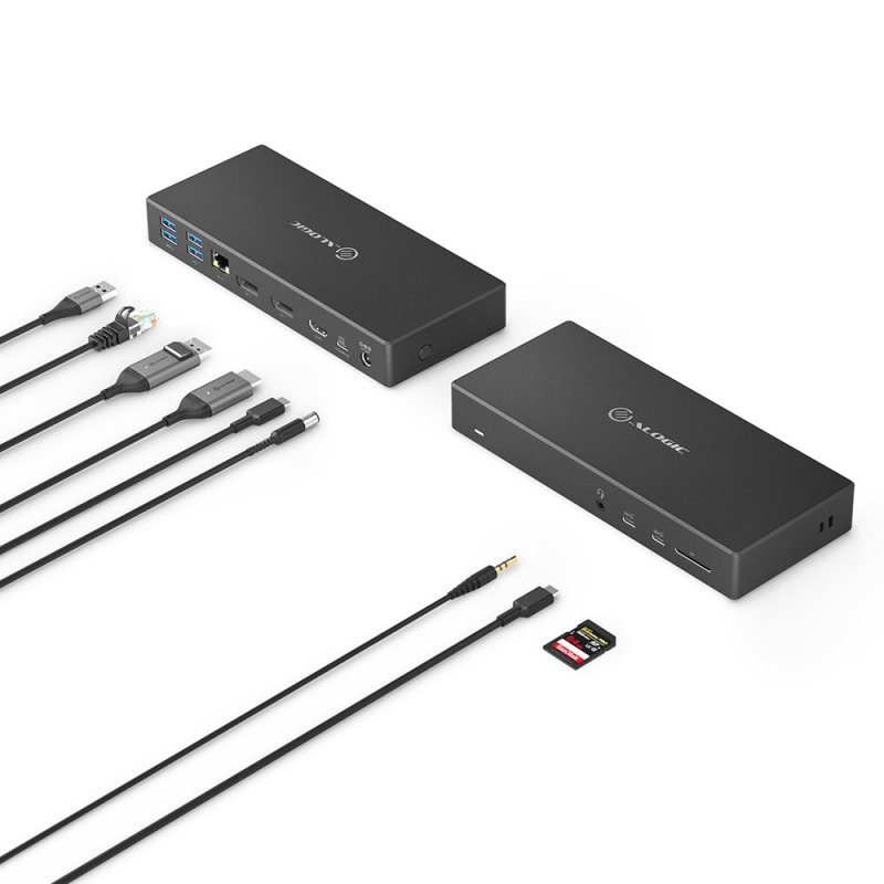 ALOGIC DUCMA3 station d'accueil Avec fil USB 3.2 Gen 1 (3.1 Gen 1) Type-C Noir