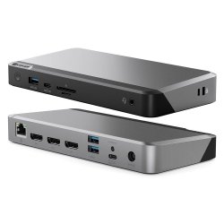 MX3 USB-C Triple Display DP Alt. Mode Dockingstation – mit 100 W Stromversorgung
