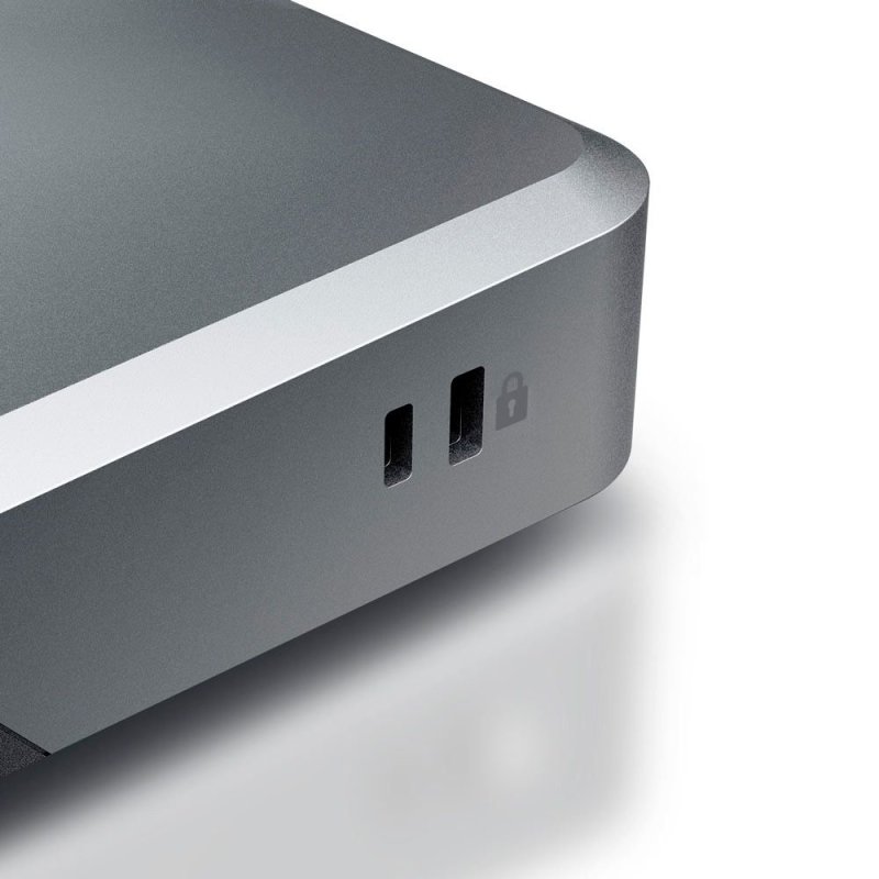 ALOGIC MX3 Avec fil USB 3.2 Gen 1 (3.1 Gen 1) Type-C Noir, Gris