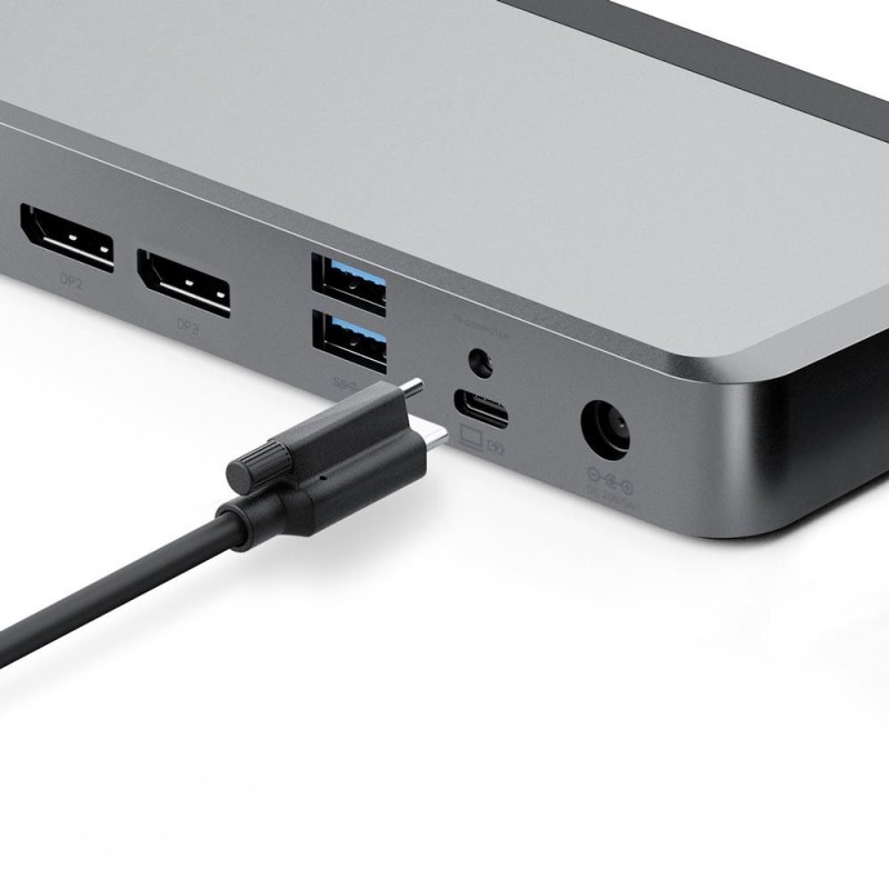 ALOGIC MX3 Avec fil USB 3.2 Gen 1 (3.1 Gen 1) Type-C Noir, Gris