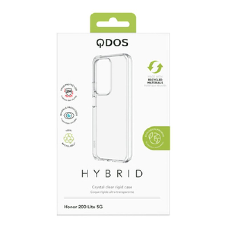 COQUE HYBRID HONOR 200 LITE 5G TRANSPARENTE