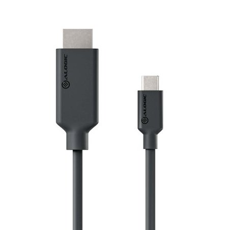 USB C Adapterkabel Typ C -HDMI M/M 4k 60 Hz 1m, sw