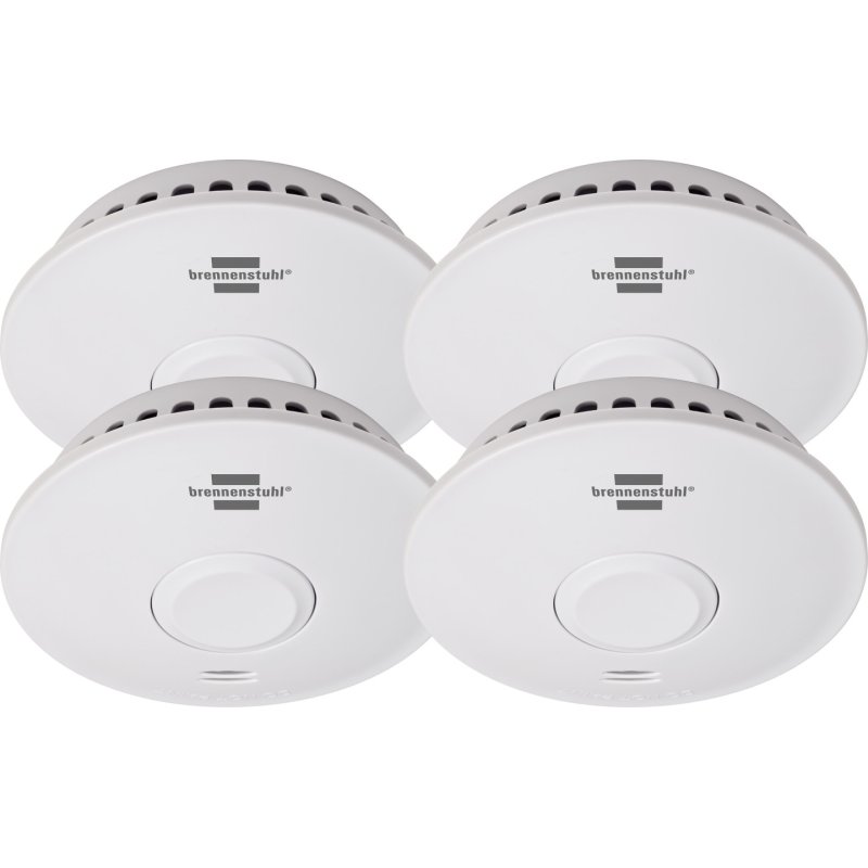 Brennenstuhl Funk Rauchmelder SET, 4x RM L 3101