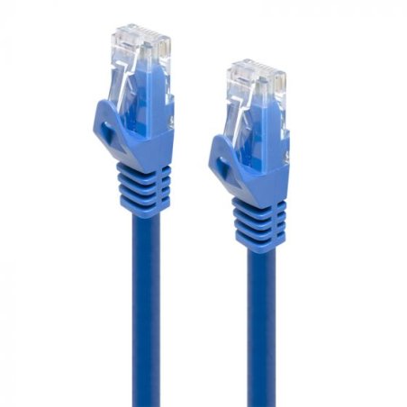 Patchkabel Cat6 2x RJ45 LSZH 0.3m blau