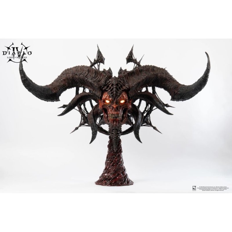 DIABLO IV - Mephisto - Masque Scale Art 1/1 90cm