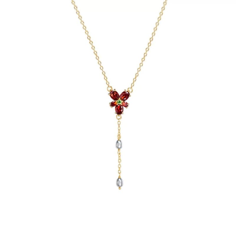 HARRY POTTER - Collier Cristal Rouge d'Hermione