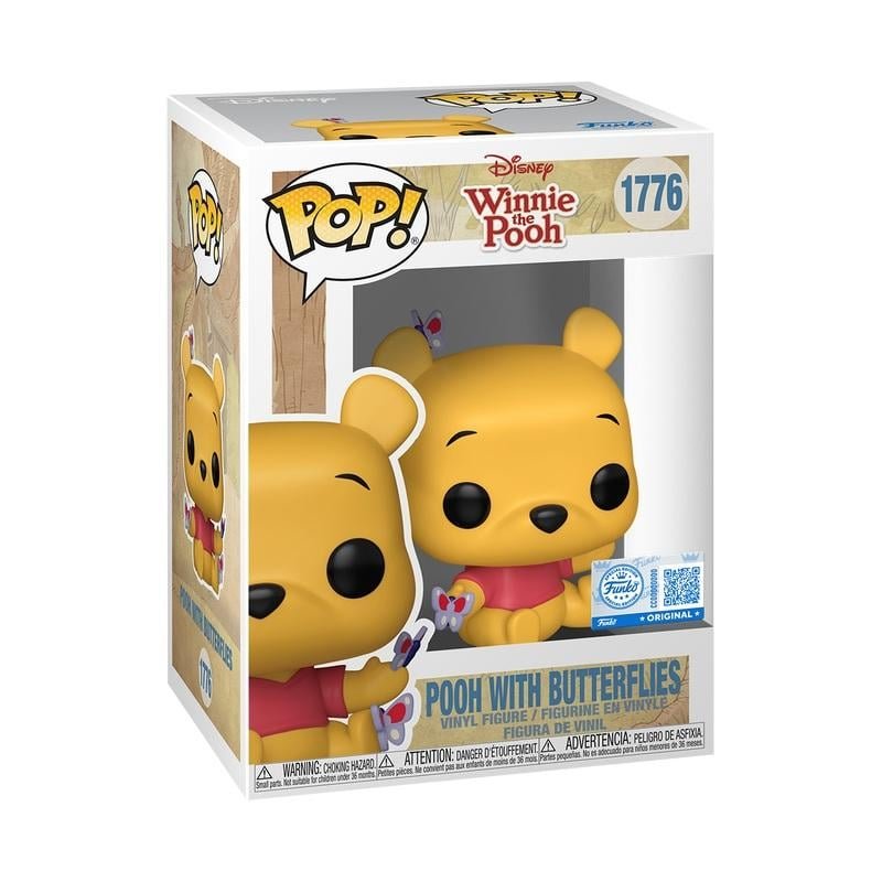 WINNIE L'OURSON - POP Disney N° 1776 - Winnie avec Papillon