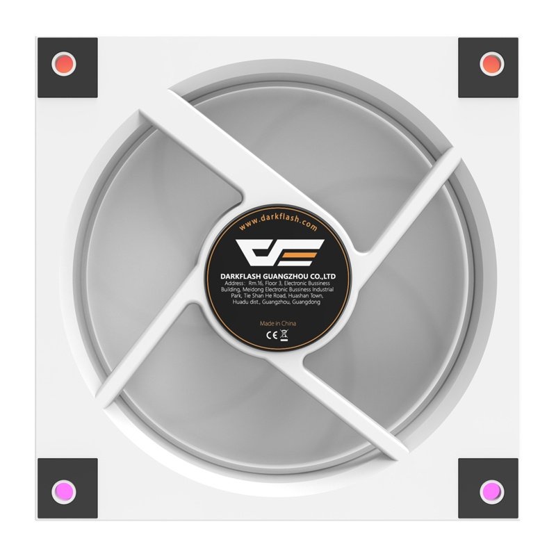 DarkFlash DM20 LINE Cooling Fan (White)
