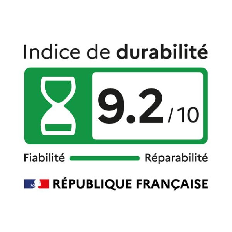 LL Top, FRESH CARE, Blanc, 6,5 kg, 1200 trs, Classe A, Vapeur, Connecté *