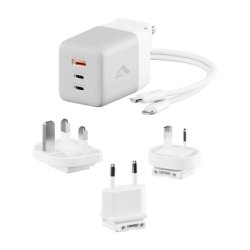 ALOGIC WCM3X100G mobile device charger Smartphone, Tablet White AC Indoor