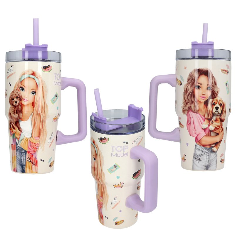 TOPModel 0413966 gourde Utilisation quotidienne 600 ml Silicone, Polypropylène (PP), Polystyrène, Acier inoxydable