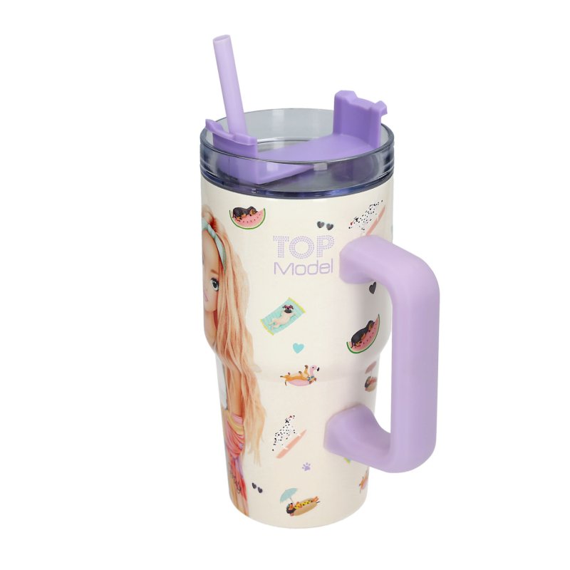 TOPModel 0413966 gourde Utilisation quotidienne 600 ml Silicone, Polypropylène (PP), Polystyrène, Acier inoxydable