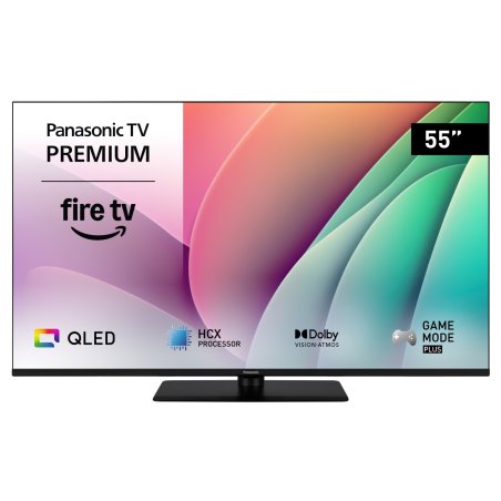 139,7cm/55" (3840x2160) Panasonic TV-55W80A 16:9 4K QLED Fire TV HDR Game Mode