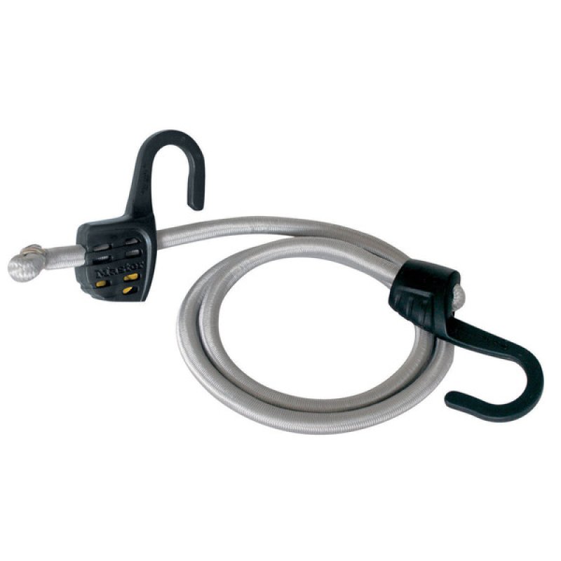 LOCK Gummi-Spannseil 15cm-150cm verstellbar Haken