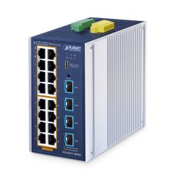 PLANET Industrial L2 16-Port Managed Switch IGS-4215-16P4X