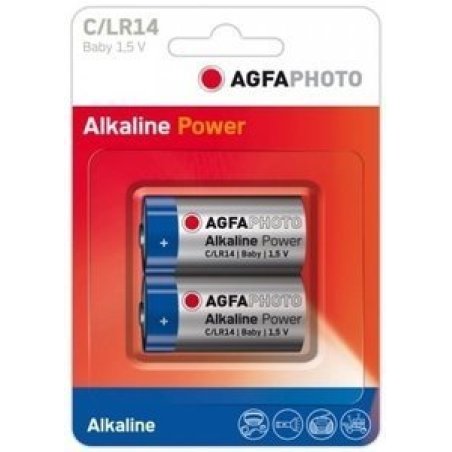 AgfaPhoto Batterie Alkaline Power -C LR14 Baby 2St.