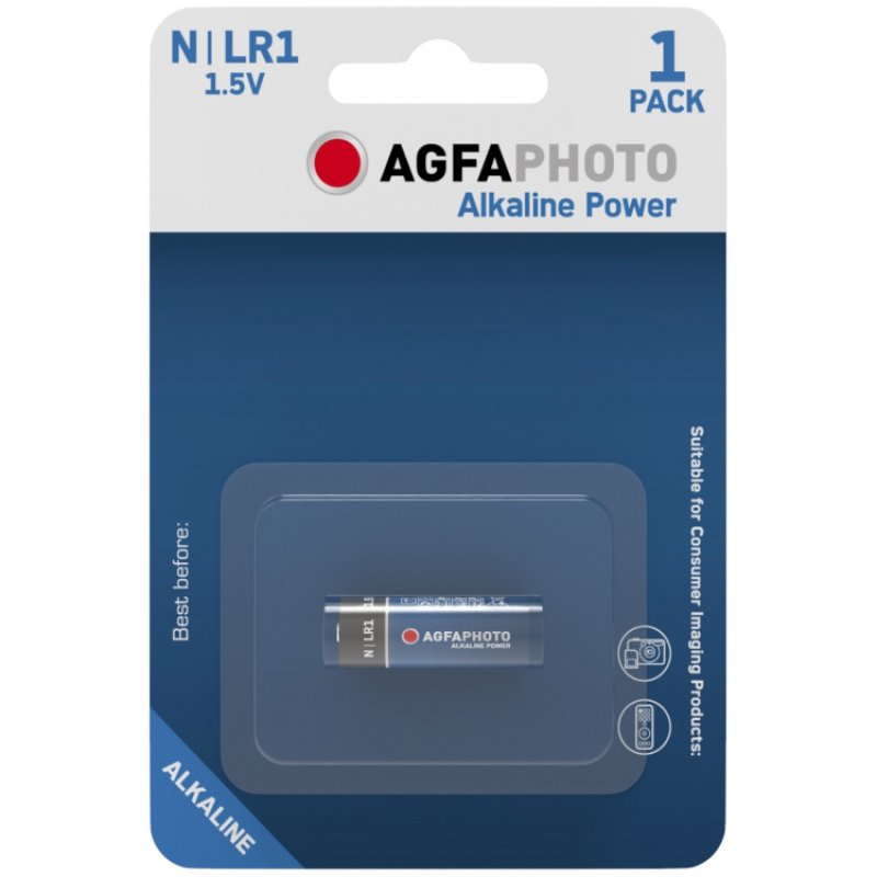AgfaPhoto Alkaline LR1 N 1.5V battery - Lady
