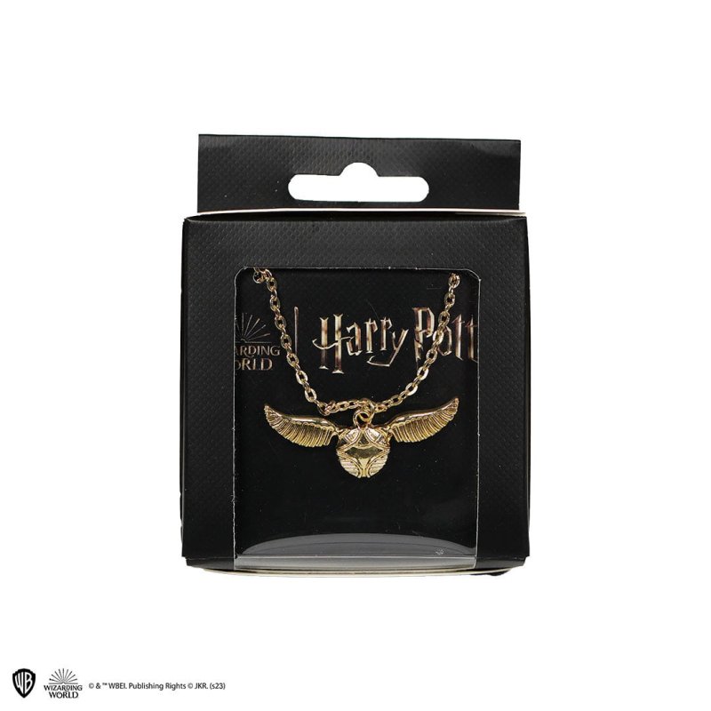 Harry Potter pendentif et collier Vif d'or