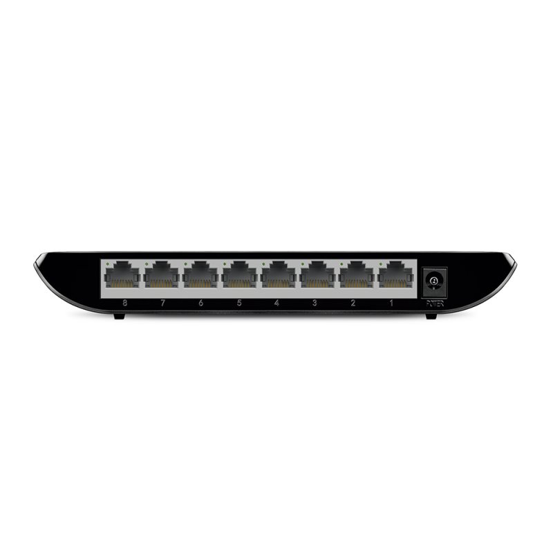 TP-Link TL-SG1008D Non-géré Gigabit Ethernet (10/100/1000) Noir