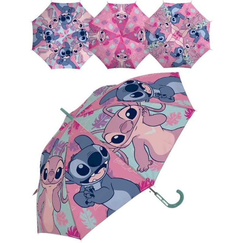 Stitch (purple) - transparent umbrella - 46 cm (WD17387)