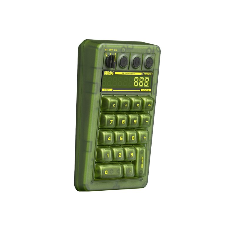 8Bitdo - Mechanical Numpad Xbox Edition - Green