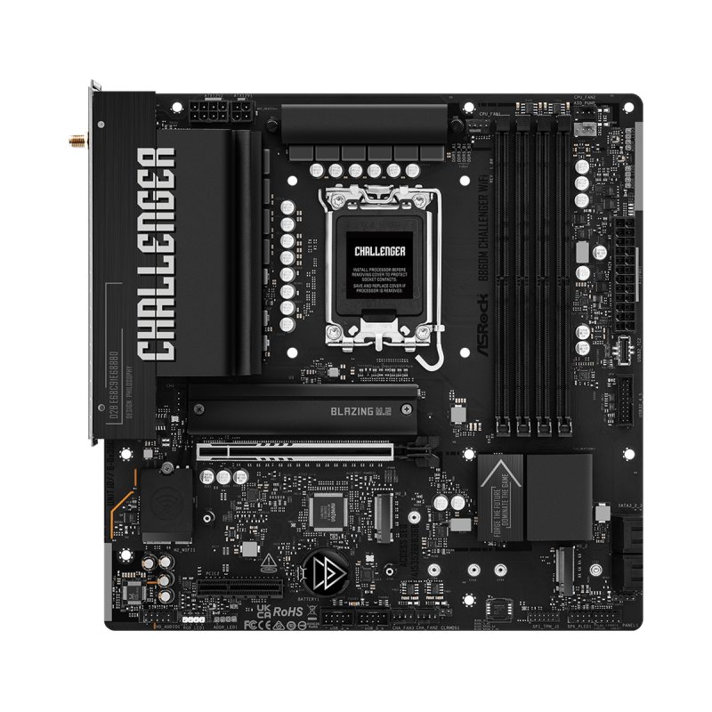 ASRock B860M Challenger WiFi 1851 mATX HDMI/DP DDR5