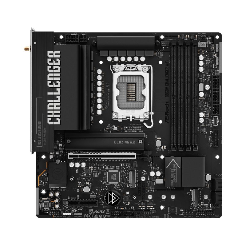 ASRock B860M Challenger WiFi 1851 mATX HDMI/DP DDR5