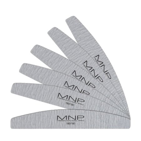My Nail Pro Zebra Arch File Orange 100100 6 Pieces Coarse Grit File