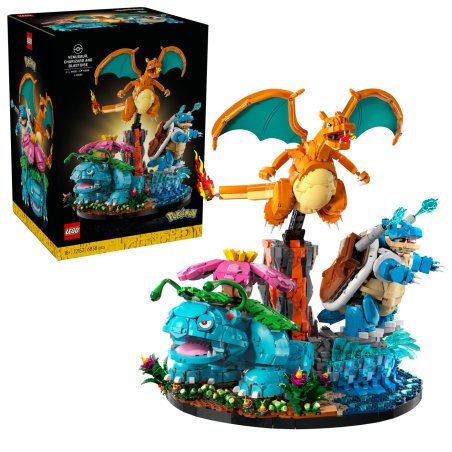 72153 LEGO 72153 Pokemon Bisaflor, Glurak und Turtok