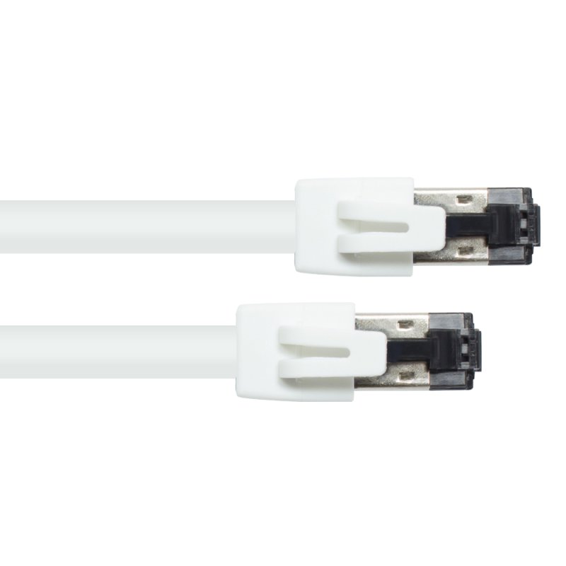 Alcasa 8080-050W câble de réseau Blanc 5 m Cat8.1 S/FTP (S-STP)