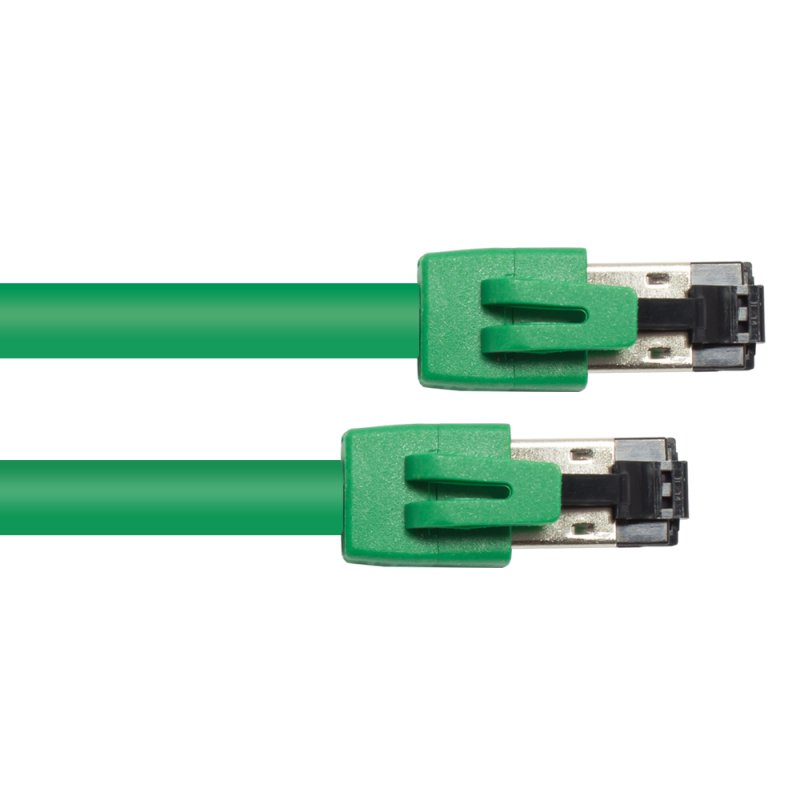 Alcasa 8080-075G networking cable Green 7.5 m Cat8.1 S/FTP (S-STP)