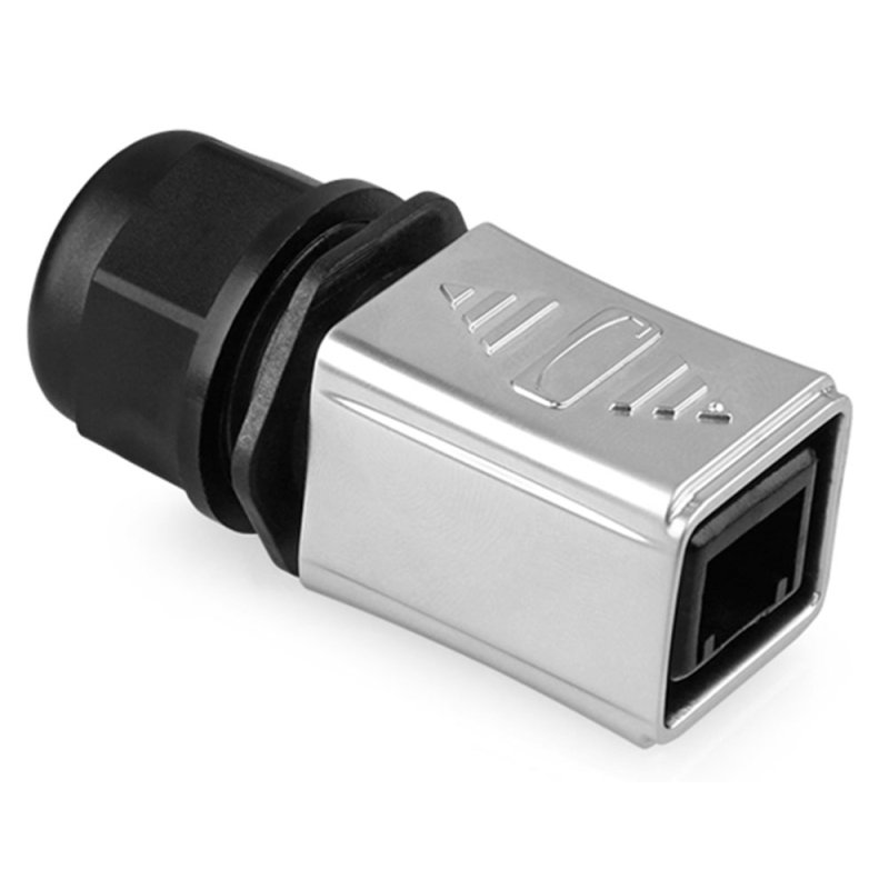Alcasa IC06-R301 connecteur de fils RJ45 Gris