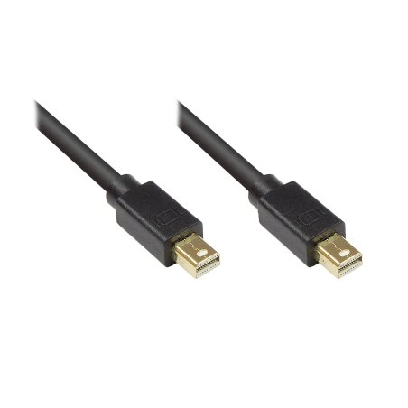 Alcasa 4830-050S DisplayPort cable 5 m Mini DisplayPort Black