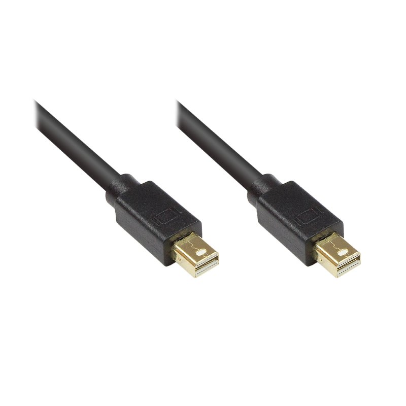 Alcasa 4830-030S DisplayPort cable 3 m Mini DisplayPort Black